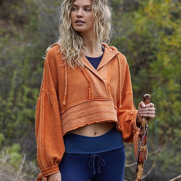 Free People Tops - NWT Free People Movement Half Court Hoodie